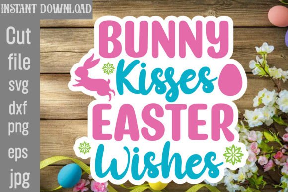 Review: Bunny Kisses Easter Wishes SVG Cut File