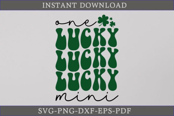 Review: One Lucky Mini Retro Gift Shirt SVG File