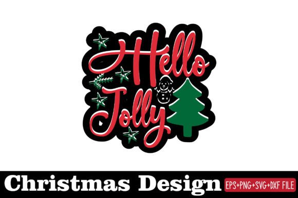 Reviewing Christmas Sticker, Holly Jolly for Embroidery
