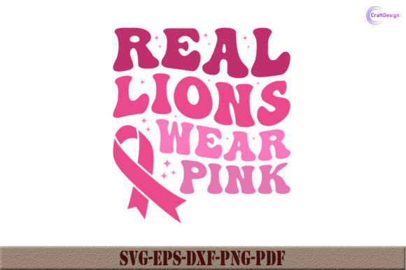 Reviewing Real Lions Wear Pink Retro Shirt SVG